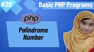 Basic PHP Programs Bangla Part28  PHP Palindrome Number Program [upl. by Nilesoj]