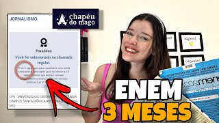 COMO ESTUDAR EM 3 MESES PARA O ENEM 2024  Estratégia 3 Meses de Estudo para o Enem [upl. by Teria]