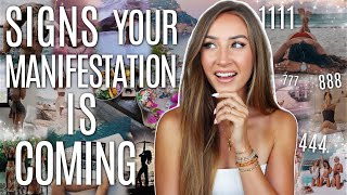 5 MAJOR Signs That Your Manifestation is COMING [upl. by Fakieh448]