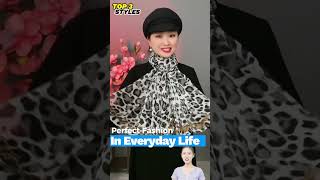 Top 3 Silk Scarf Tie Methods  Stylish Headscarf  Fast Gilrs Necktie Part110124 scarftie hijab [upl. by Ternan]