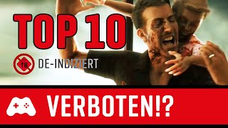 TOP 10 ► Verbotene Spiele die man wieder kaufen kann Deindiziert [upl. by Ilbert]