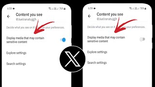 XTwitter 민감한 콘텐츠 설정을 끄는 방법업데이트 2024 [upl. by Aihsenek635]
