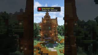 Making a Clearing for a Starter House  Minecraft  Build Bytes BTS minecraft minecraftsurvival [upl. by Halyahs800]