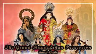 Sta Maria Magdalena The Grand Magdaleñan Procession 2024 Kawit Cavite [upl. by Tnafni]