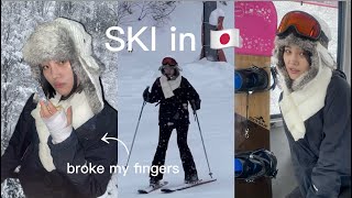 Vlog Travelling in Japan Ski Snowboard one day trip in Niigata Gala Ski resort 汤泽滑雪场日本滑雪一日游スキー場一日密着 [upl. by Aimo625]