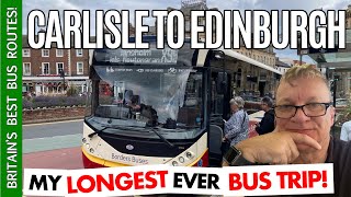 Almost 4 Hours on a Bus My Epic Journey on Borders Buses X95 from Carlisle to Edinburgh [upl. by Anissa713]