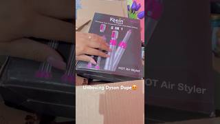 Unboxing dyson dupe😍 Ktein 5 in 1 hot air styler unboxing hairstyler [upl. by Ahcsatan468]