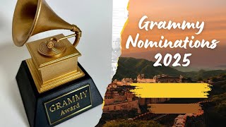 Grammy Nominations 2025 grammys [upl. by Maidie]