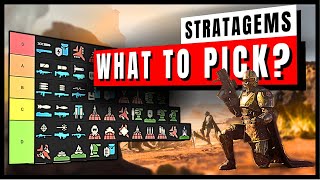 Ultimate Helldivers 2 Stratagems Tier List amp Guide Outdated [upl. by Eldnar]