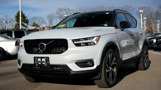 2021 Volvo XC40 RDesign T5 Review  Start Up Revs Walk Around and Test Drive [upl. by Mimajneb]