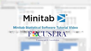 Minitab application  برنامج المينتاب تطبيقات عملية [upl. by Amalita]