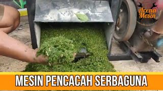 MESIN PENCACAH MULTIFUNGSI mesin cacah rumputmesin pencacah rumputmesin cacah multifungsi [upl. by Deeas504]