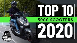 Top 10 50cc Scooters 2020 Best options for a CBT [upl. by Dronski395]