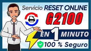 Canon G2100 Error 5b00 ✅ Servicio Reset ONLINE 🔒 Seguro ⚡ Rápido y 🔄 Reutilizable [upl. by Belle]