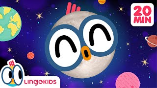 Learn about SPACE with BABY BOT 🚀🪐 STEM Cartoons for Kids  Lingokids [upl. by Cirdet]