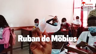 Semaine des mathématiques  propriétés du ruban de Möbius [upl. by Akkire]