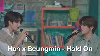 ENG Sub Han X Seungmin  Hold On from 2 kids show [upl. by Azyl]