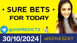 Safe Bets For Today Tuesday Bets  Fixed Bets Sure Win Today Prediction betting 1xbet telegram [upl. by Hovey]