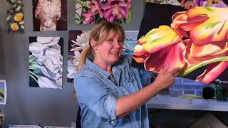 Learn The Secrets To Painting Stunning Tulips In Watercolor With Perfect Highlights [upl. by Edouard]