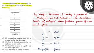 Recognise the following flow diagram and find the correct option ac [upl. by Jennings]