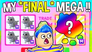 I Traded To Get ALL MEGA NEON PETS In Adopt Me Roblox Roblox Adopt Me Trading Mega Snow Leopard [upl. by Lawrence]