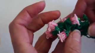 Rainbow Loom™ Lily of the Valley Bracelet Tutorial [upl. by Edyaw]