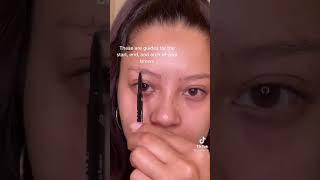 Beginner makeup eyebrow tutorial [upl. by Akiemat]