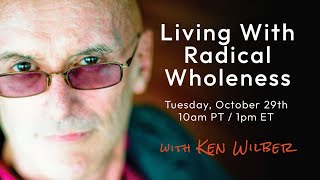 Ken Wilber  LIVE Interview [upl. by Niveb486]