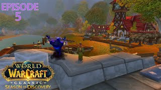 Lets Play World of Warcraft Season of Discovery  Human Warlock Pt5  Relaxing Gameplay [upl. by Dj]