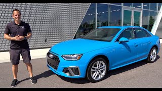 Is the updated 2020 Audi A4 the BEST midsize luxury sedan for the MONEY [upl. by Sidwell]