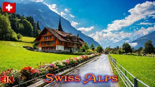 A Scenic Road Trip Through the Swiss Alps 4K 60p 2024 [upl. by Nossila]