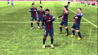 Fifa 13 Ai se eu te pego celebration  If I catch you [upl. by Kowalski]