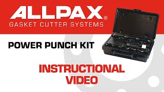 Allpax Power Punch Kit Instructional Video [upl. by Eislek]