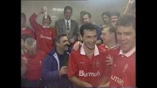 19930519 Tranmere Rovers vs Swindon Town news clips [upl. by Baras]