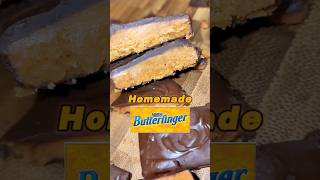 Crispy Crunchy Chocolatey Butterfingers 🍫🥜 A Must Try easy recipe shorts [upl. by Samuela]