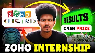 Zoho Internship amp Cliqtrix Contest 2025  StepbyStep Application Guide [upl. by Eseela]