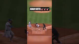 Juan Soto cuts down a run at the plate ALDS [upl. by Nolham]