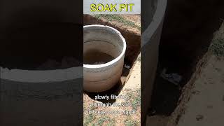 Soak pit subscribe youtubeshorts soakpit septicsystem SewageDisposal WastewaterManagement [upl. by Peadar]