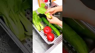 Over Sink Dish Drying Rack Fruit Drainkitchen viralvideo amazon [upl. by Kinghorn986]