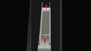 Why do escalator steps have grooves🤔☝️ [upl. by Cirted]