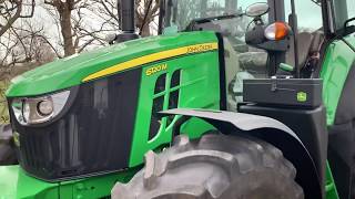 TESTDRIVE the New John Deere 6120M [upl. by Conn]