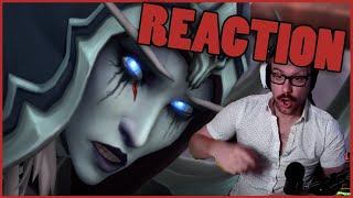 Sylvanas Fate Cinematic Reaction  Sanctum of Domination Raid Finale  World of Warcraft [upl. by Franchot]