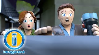 Jurassic World  Mystery Sounds  NEW episode  Kid Commentary  Imaginext  Dinosaur Cartoons [upl. by Anehsak]