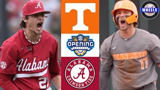 5 Tennessee vs 14 Alabama Highlights Game 3  2024 College Baseball Highlights [upl. by Anet]