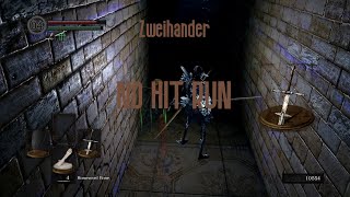 Dark Souls Remastered  Zweihander Only  No Hit Run Any  13416 By SUPERSKY [upl. by Deb512]