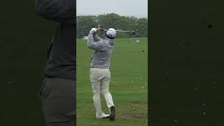 Edoardo Molinari Golf Swing  Slow Motion Wedge Pattern [upl. by Lednahc244]