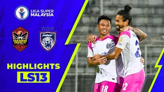 Sarawak United FC 04 Johor Darul Tazim  Liga Super 2022 Highlights [upl. by Meagher707]