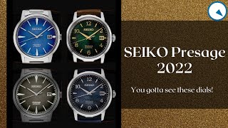 Seiko Presage Fall 2022  Check out the New Releases [upl. by Adnana]