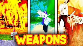 How To Get ALL WEAPONS IN SORCERY amp SHOWCASE Roblox [upl. by Rosene522]