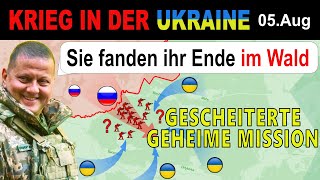 05AUGUST KEINE ÜBERLEBENDEN  Russische Spezialmission GEHT VÖLLIG SCHIEF  UkraineKrieg [upl. by Nosnev]